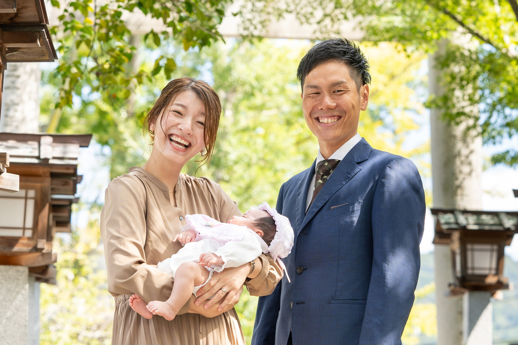 お宮参りの出張撮影